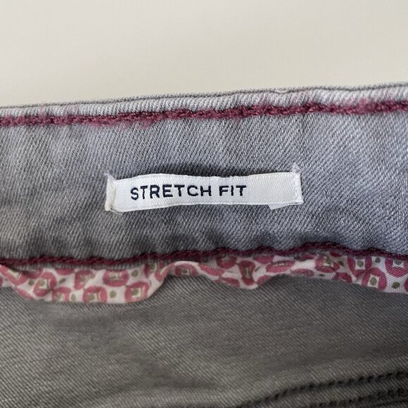 Ben Sherman Mens Straight Fit Stretch Jeans Lunar Gray 28W 34L - Picture 4 of 8